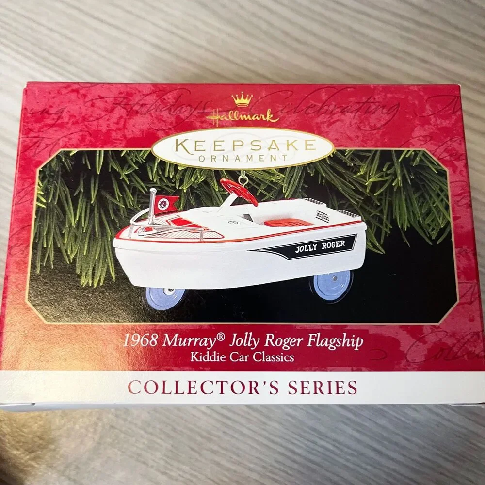 Hallmark Kiddie Car Classics Ornament Lot of 3 1999 2000 2001 Collector Series